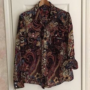 Patterned blouse